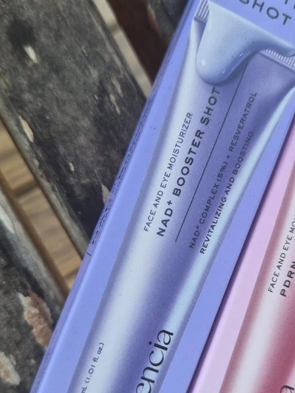NAD+ & PDRN Booster Shot Set — Lavender and Pink Face Moisturizers